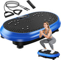 Ultimate Ears Vibration Plate Exercise Machine, Vibrating Fitness Platform for Lymphatic Drainage, Full Body Shaker Workout Equipment, Bluetooth Power Shaping Vibrate Plate, Board Sport for Home Exercise Gym, Blue