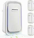 Ultimate Ears Air Ionizers (4 Pack）- Plug In Negative Ion Air Purifiers - Quiet Air Freshener for Home, Bedroom, Office, Basement - Portable Air Purifier Odor, Smoke, Dust, Pet Smell - Mini Air Cleaner White