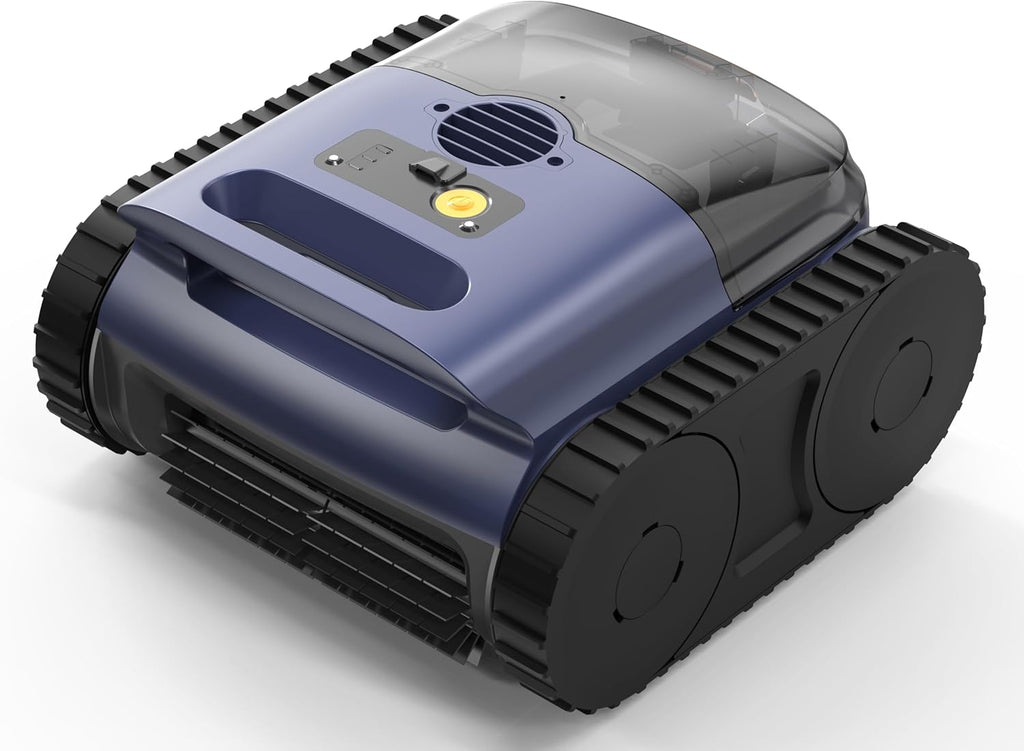 (2026 Upgrade) Pool Vacuum,SAT 25 Robotic Pool Cleaner,Pool Vaccum for Inground Pools,AI Sonar Smart Navigation,Max 180-Mins Battery Life