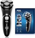 Men's Electric Shaver - Ultimate Ears Corded and Cordless Rechargeable 3D Rotary Shaver Razor for Men with Pop-up Sideburn Trimmer Wet and Dry, IPX7 Waterproof, Plug & Play Visit the PSIL Store