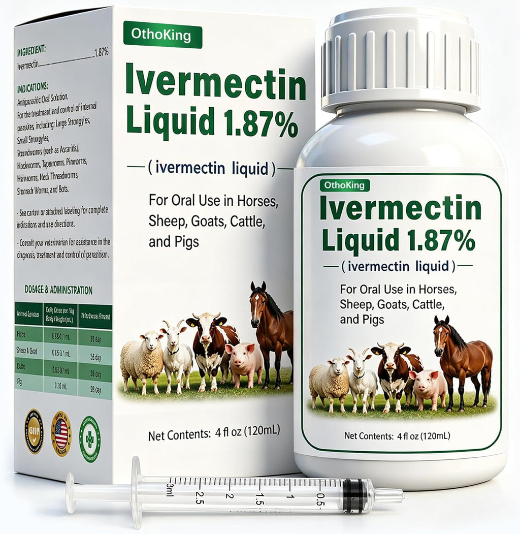 Iver-mectin Liquid for Horse, Maintain General Well-Being & Vitality