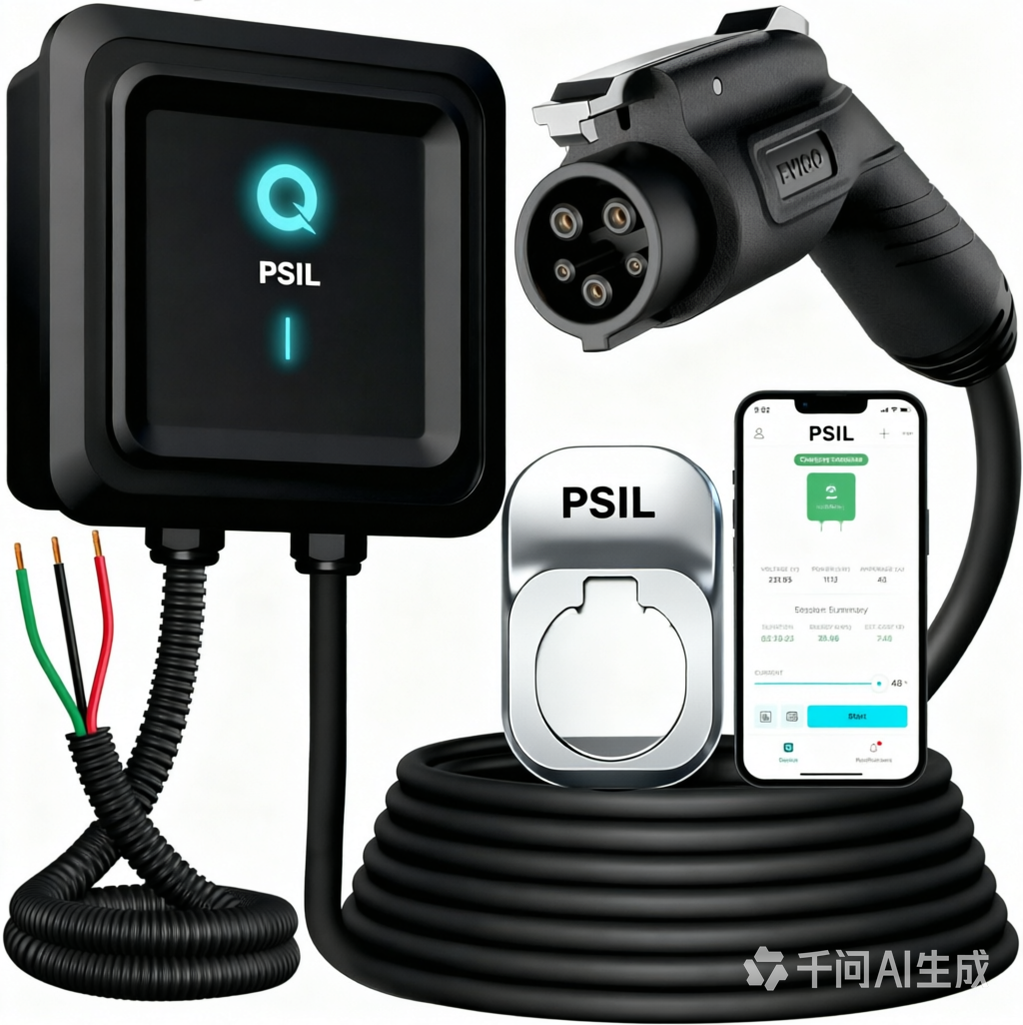 Ultimate Ears Level 2 EV Charger, 48 Amp 240V, J1772 Charger for Non-Tesla EVs, 25ft Cable, WiFi (2.4GHz) Smart App, Weatherproof Indoor/Outdoor (IP66, NEMA 4), UL & ETL Certified, Hardwired, 11.5kW