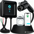 Ultimate Ears Level 2 EV Charger, 48 Amp 240V, J1772 Charger for Non-Tesla EVs, 25ft Cable, WiFi (2.4GHz) Smart App, Weatherproof Indoor/Outdoor (IP66, NEMA 4), UL & ETL Certified, Hardwired, 11.5kW