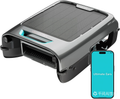 Ultimate Ears  EcoSurfer S2 Solar Powered Pool Surface Skimmer Robot with APP Support, 24/7 Continuous Cleaning, Dual Charging Modes, Smart Obstacle Avoidance, 150-um Filtration, OTA Upgrade, Gray
