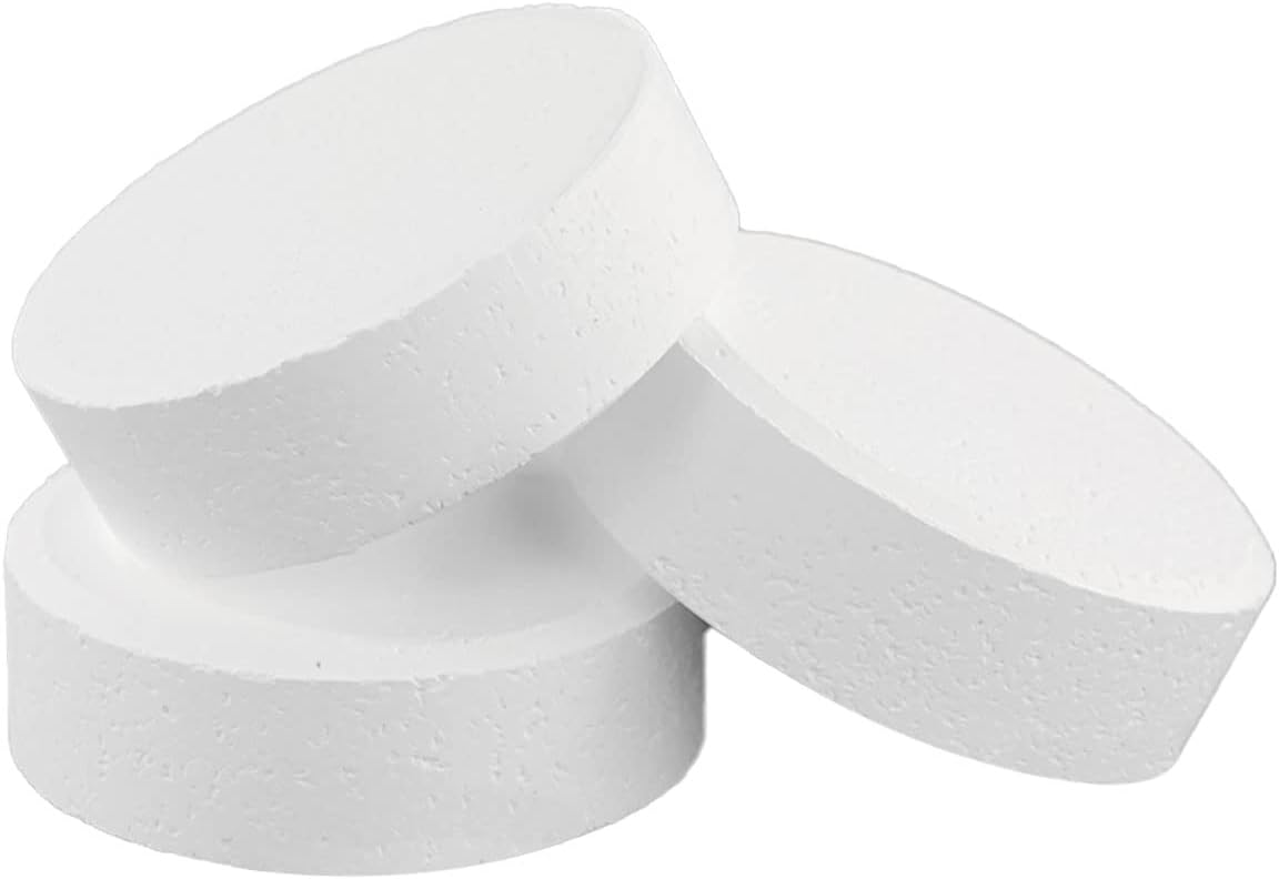 Ultimate Ears 3" Stabilized Chlorine Tablets for Swimming Pools | Easy to Use | for Above Ground or Inground Pool | Individually Wrapped Chlorinating Tabs | Slow Dissolving | 50 lbs