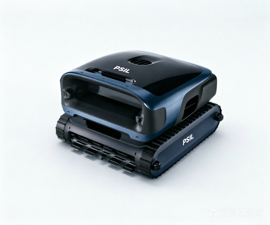 PSIL Sora 70 Pool Vacuum Robot, 360° Top-to-Bottom Cleaning, Smart Surface Parking, 6L Capacity, 6800GPH Super Power for Above & In-Ground Pools Up to 3,200 sq. ft, Light Blue