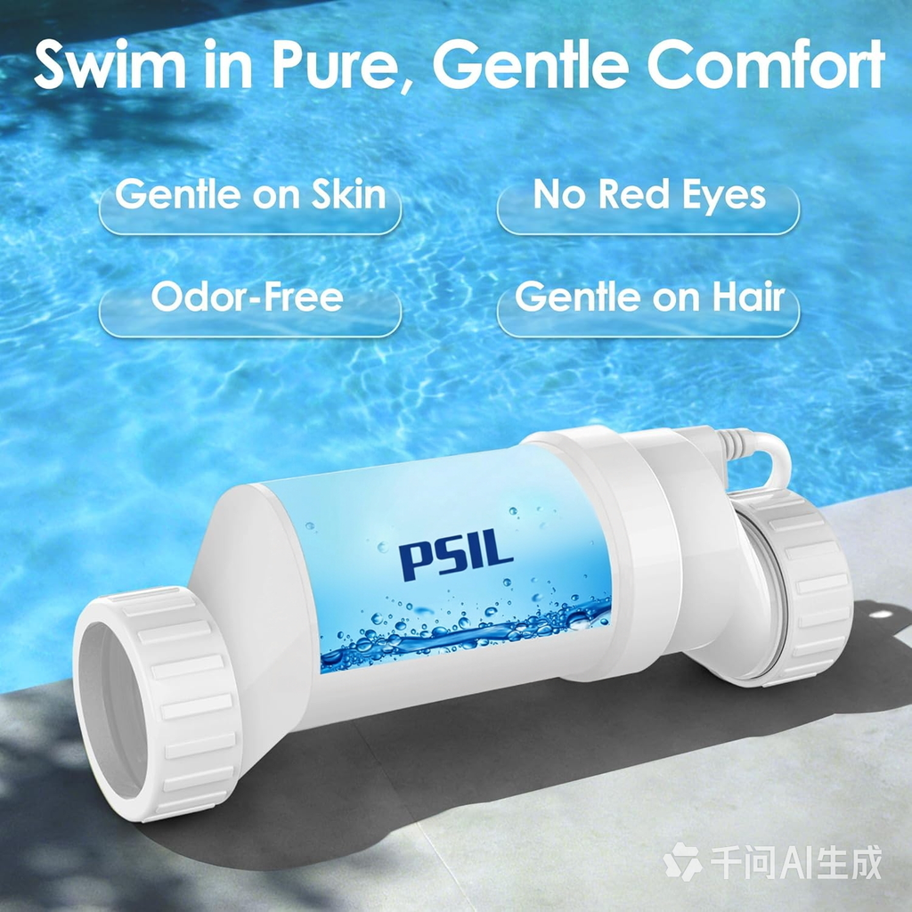 Ultimate Ears Salt Cell for Pool, Fits for Hayward Salt Cell T-15, Chlorine Generator Cell for Salt Water Pool, Up to 40,000 Gallon In-Ground Swimming Pools, 2-Year Warranty