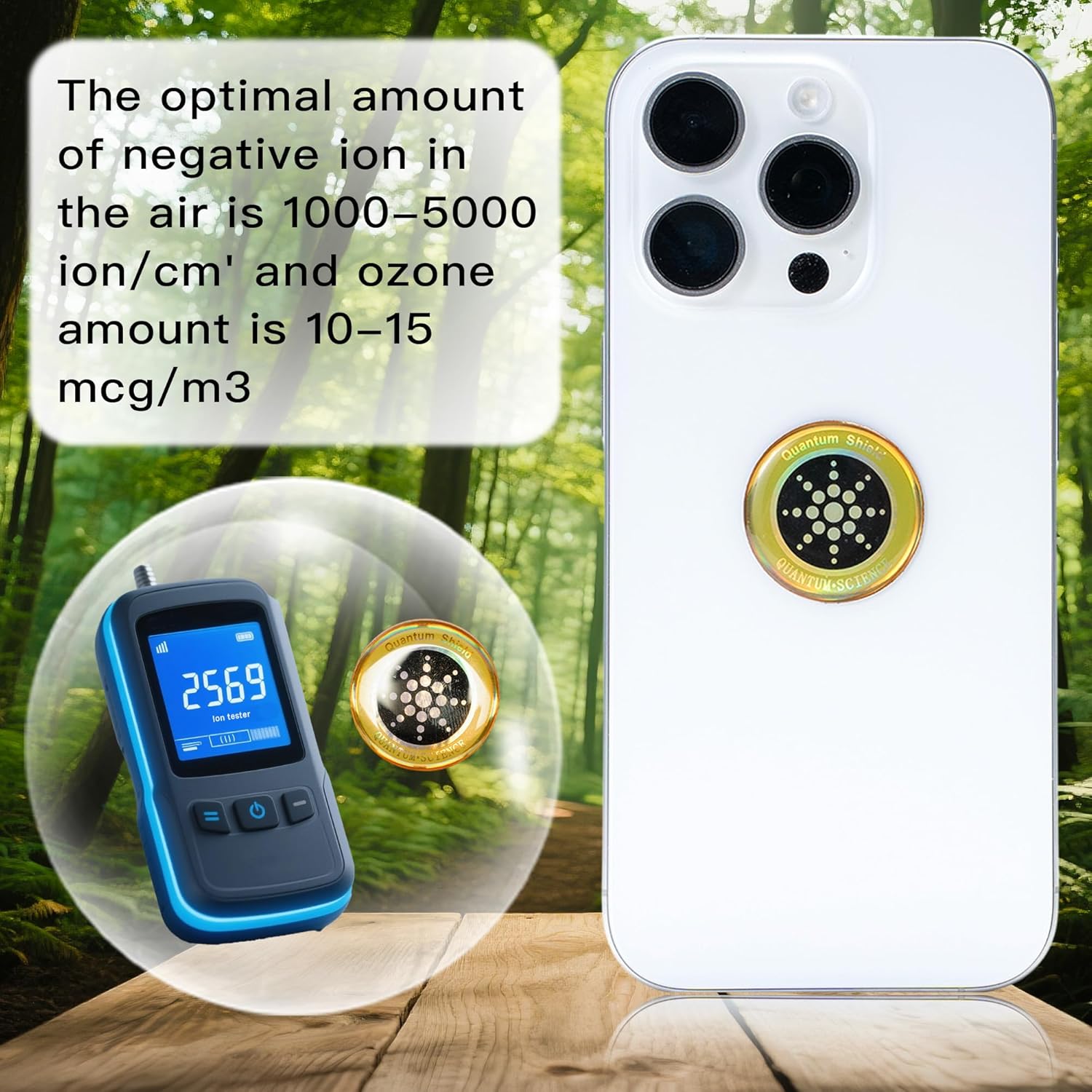 Ultimate Ears EMF Stickers Blocker Neutralize Shield Protection from Cell Phones cased and Electronic Devices WiFi 5G Tablets Laptops Computers Monitors (6Pcs Golden)