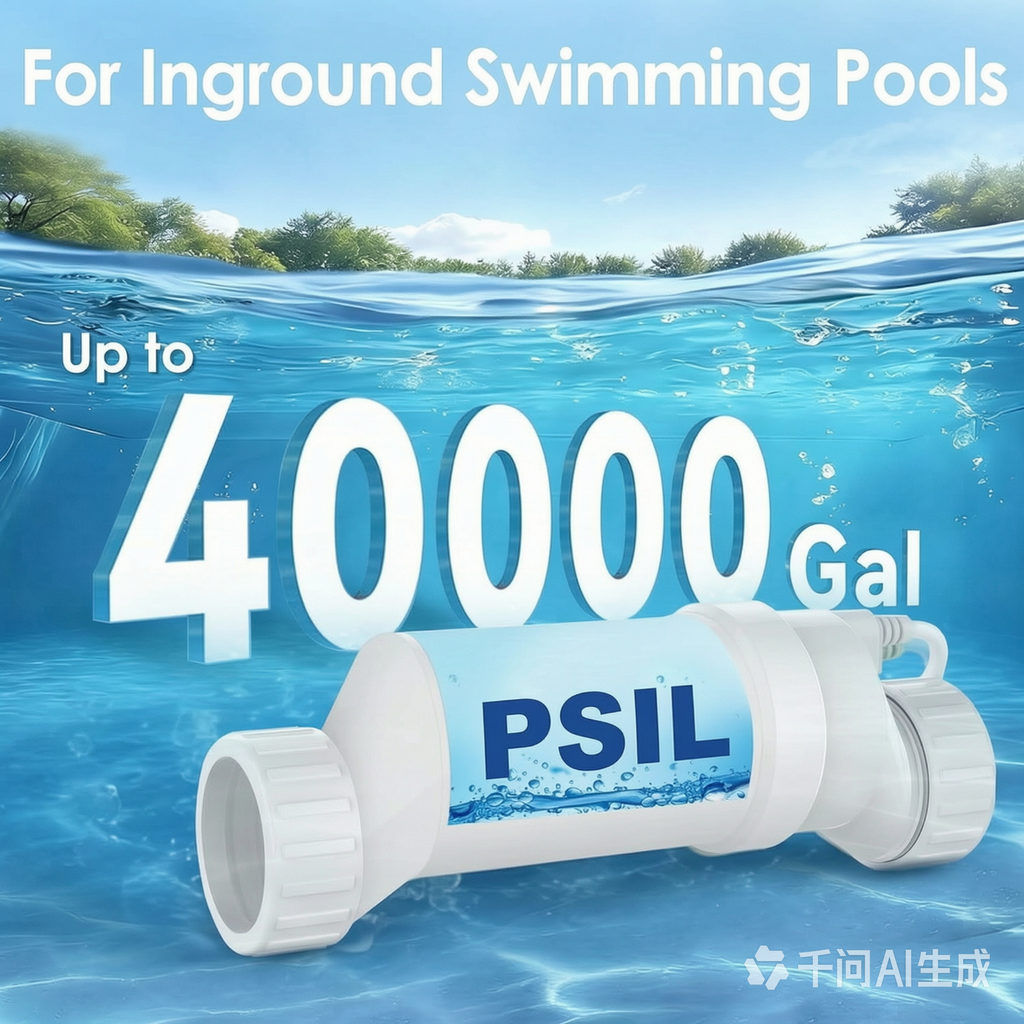 Ultimate Ears Salt Cell for Pool, Fits for Hayward Salt Cell T-15, Chlorine Generator Cell for Salt Water Pool, Up to 40,000 Gallon In-Ground Swimming Pools, 2-Year Warranty