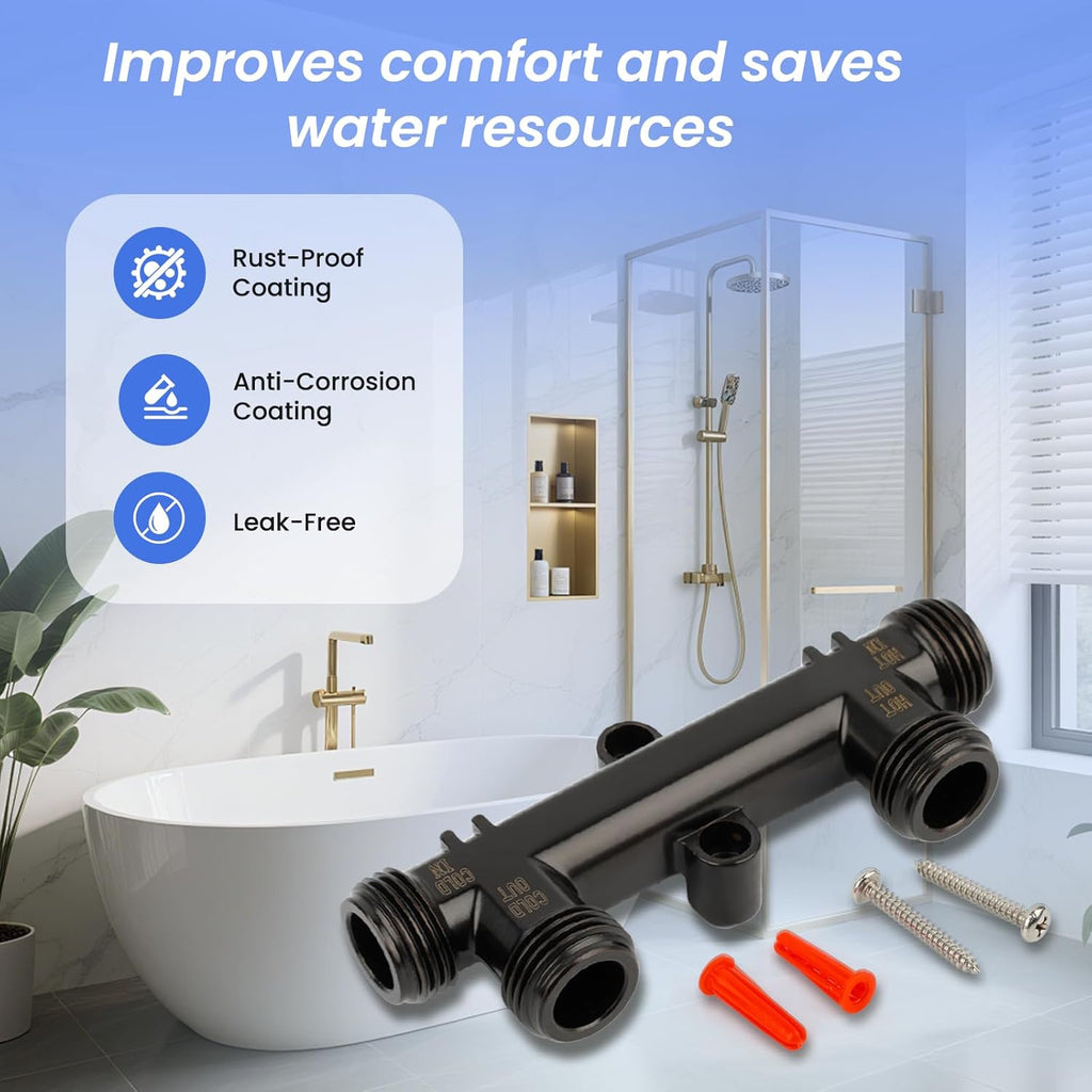 PSIL Upgraded 595926 Sensor Valve: Copper & Electrophoretic Coated - Fit for watts Premier 500800/500805, grundfos up Comfort Series Instant Hot Water Pump System 367010 Thermal Bypass Bridge Valve