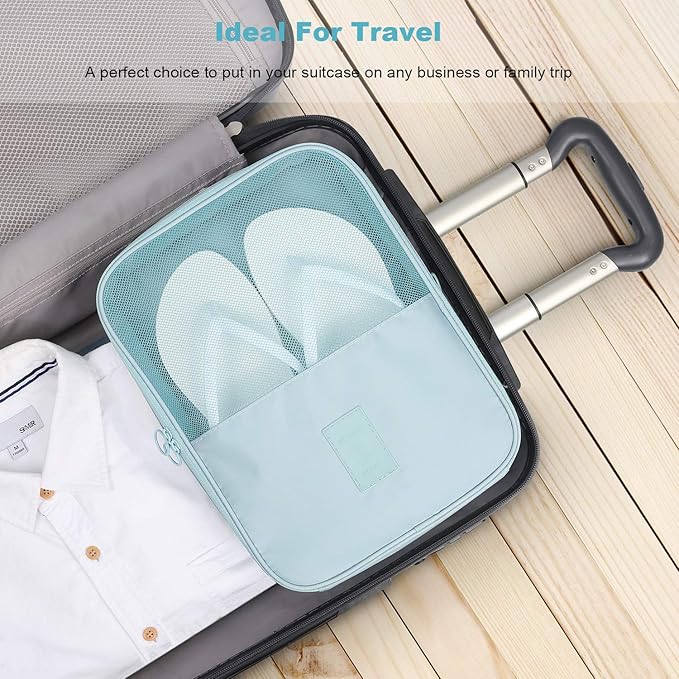 PSIL Shoe Bag Holds 3 Pair of Shoes for Travel and Daily Use Storage Pouch