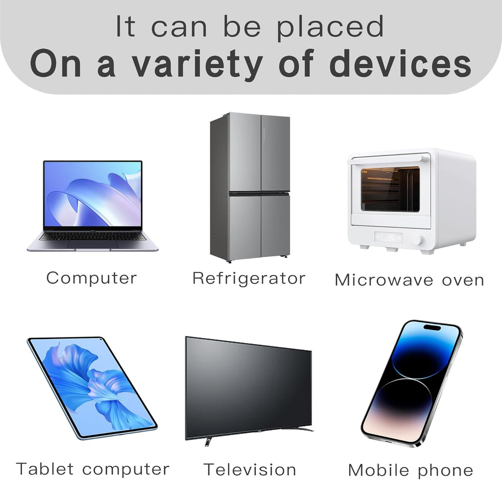 Ultimate Ears EMF Stickers Blocker Neutralize Shield Protection from Cell Phones cased and Electronic Devices WiFi 5G Tablets Laptops Computers Monitors (6Pcs Golden)